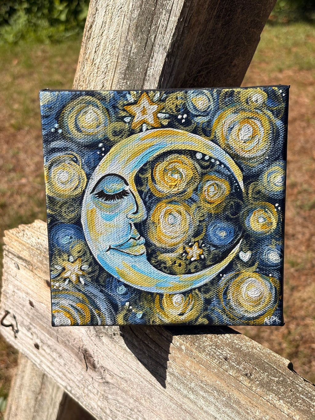 Sun and Moon painting set